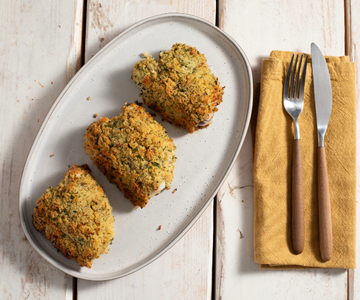 Sobrecoxas de frango crosta