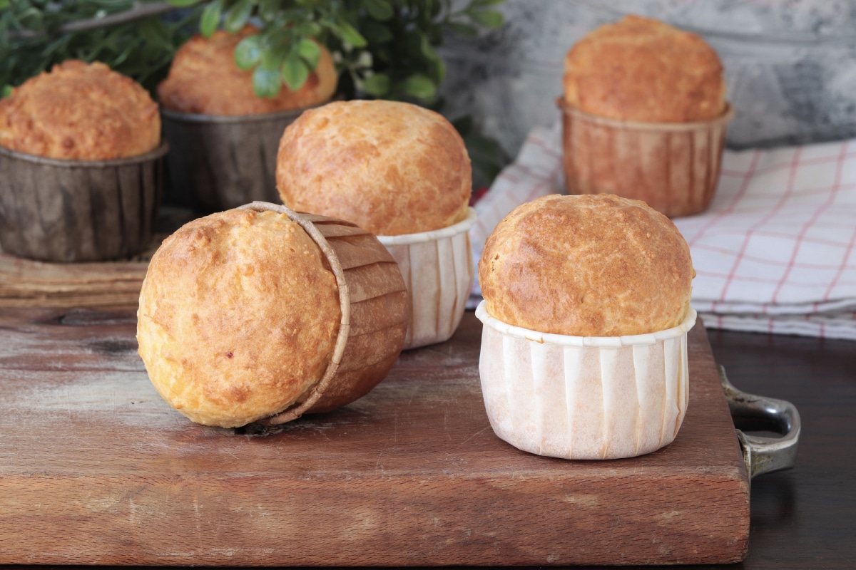 Muffin de queijo