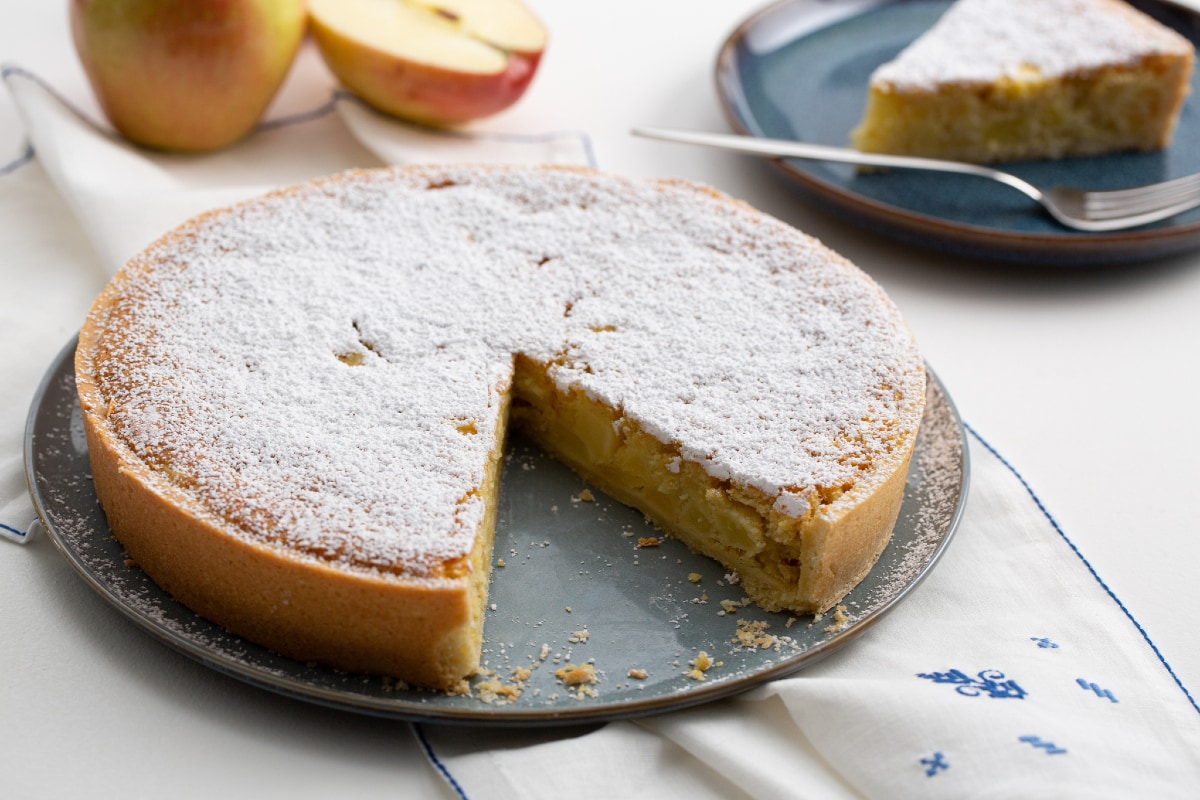 Torta Coração de Maçã