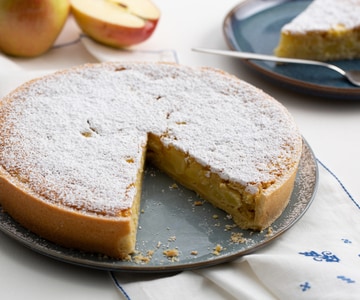 Torta Coração de Maçã