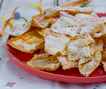 Chiacchiere na fritadeira a ar