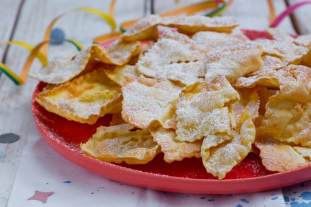 Chiacchiere na fritadeira a ar