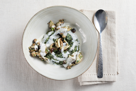 Gnudi de couve negra