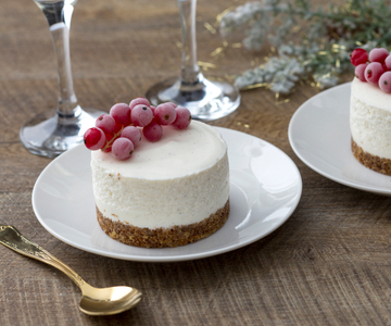 Cheesecake de prosecco