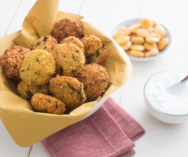 Falafel de tremoços