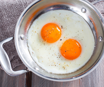 Ovos na frigideira