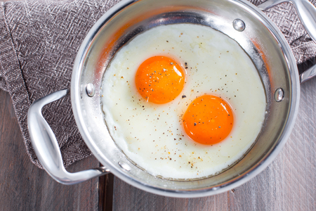 Ovos na frigideira