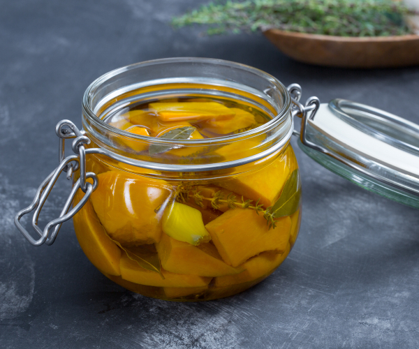 Abóbora em conserva