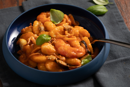 Nhoque ao Fruto do Mar