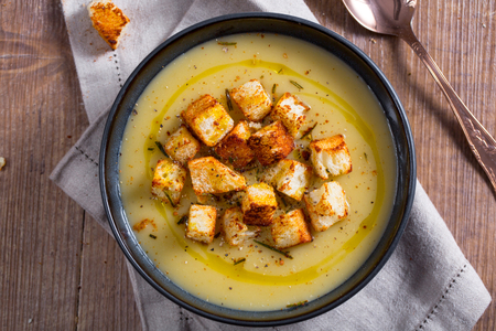 Creme de repolho e batata