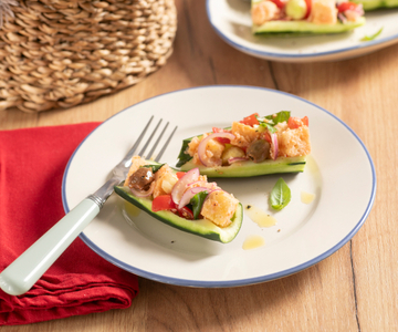 Barquinhas de pepino