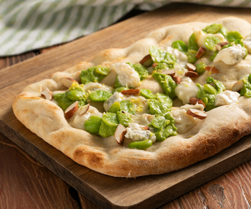 Pinsa com gorgonzola