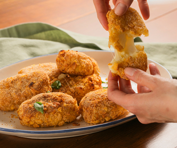 Croquetes de batata na airfryer
