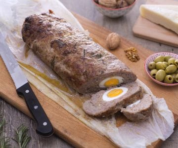 Rocambole de cordeiro