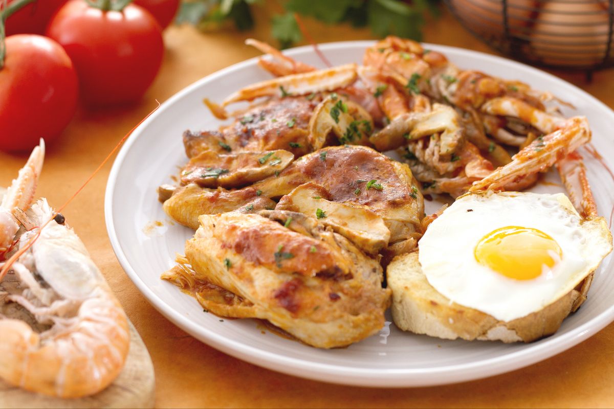 Pollo alla Marengo