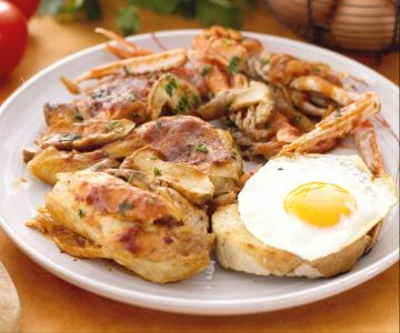 Pollo alla Marengo