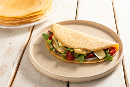 Crepes de lentilha