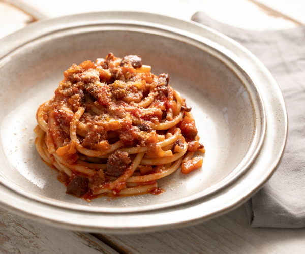 Bucatini à marchigiana