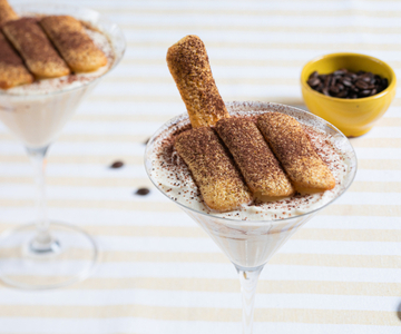 Tiramisù com creme de café e Pavesini