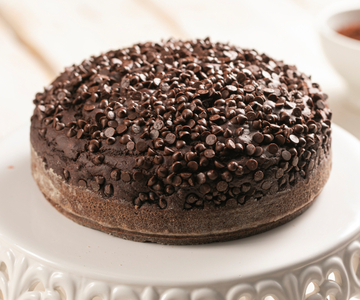 Bolo de chocolate vegano