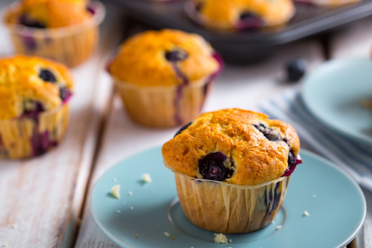 Muffin de mirtilos