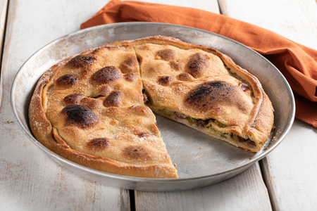 Calzone doce de cebola