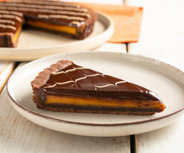 Torta de abóbora com chocolate