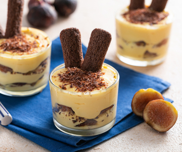 Tiramisu de figos com Pavesini