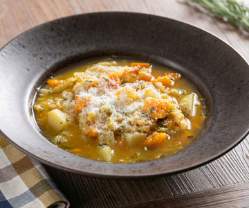Sopa de repolho e abóbora