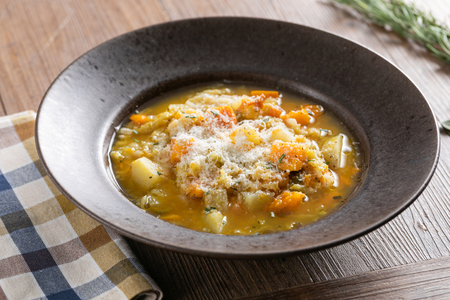Sopa de repolho e abóbora