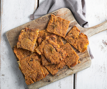 Torta de batata e cebola