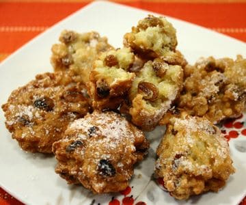 Bolinhos doces de arroz com aroma de limão