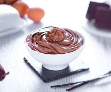 Creme de manteiga de chocolate