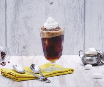 Granita de café com creme