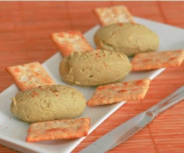 Queijo cremoso de abacate