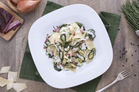 Maltagliati com barba de frade