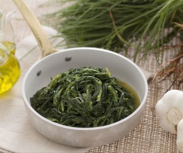 Barba de frade com anchovas