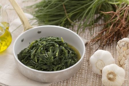 Barba de frade com anchovas