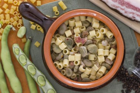 Pasta e favas