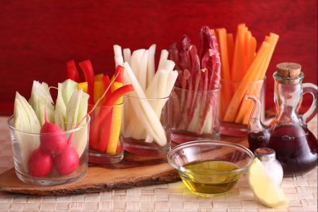 Pinzimonio de legumes