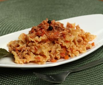 Ragù de coelho