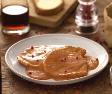 Escalopes ao molho rosa