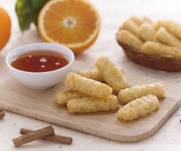 Zeppole de arroz