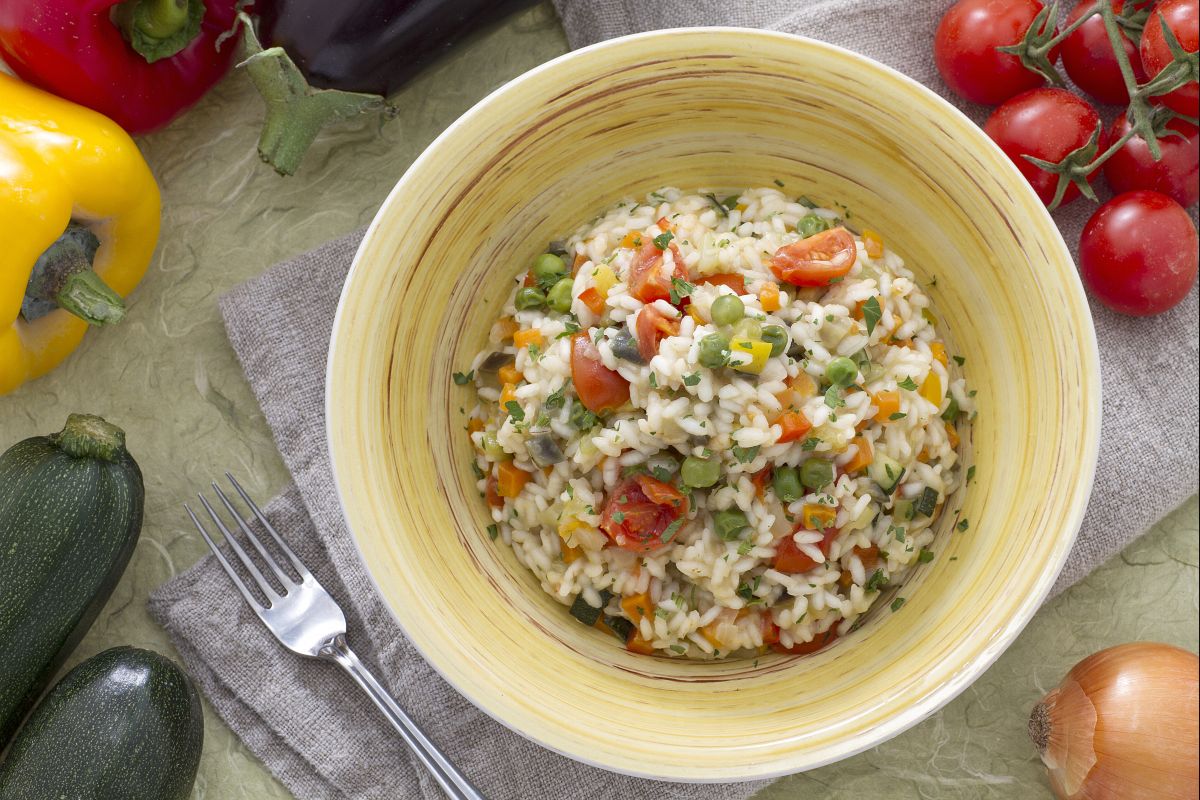 Risoto de legumes