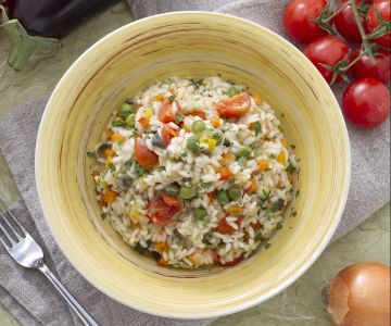 Risoto de legumes