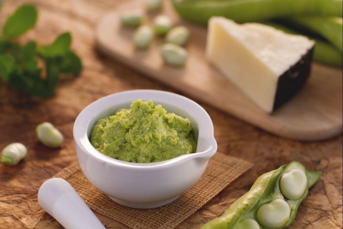 Pesto de favas (Marò)