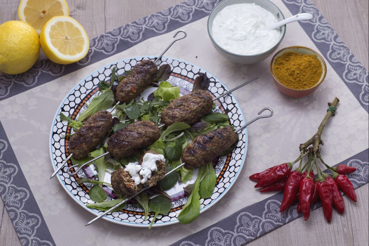 Kofta (almôndegas do Oriente Médio)