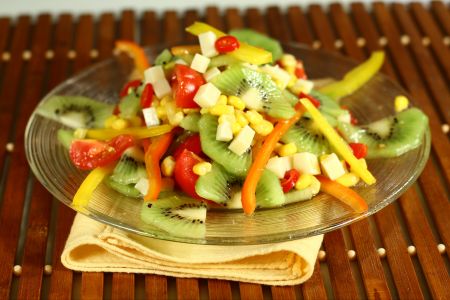 Salada de kiwi