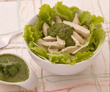 Frango ao molho verde