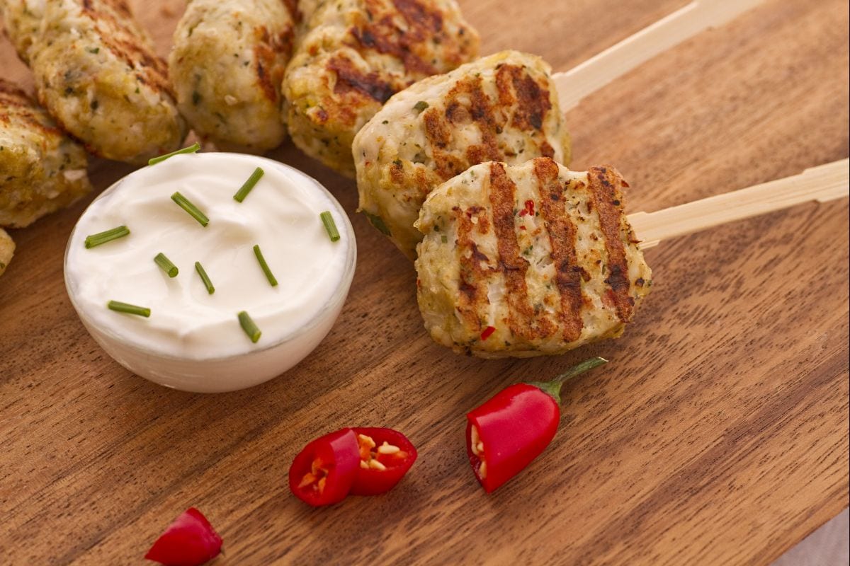 Palitinhos de frango aromáticos